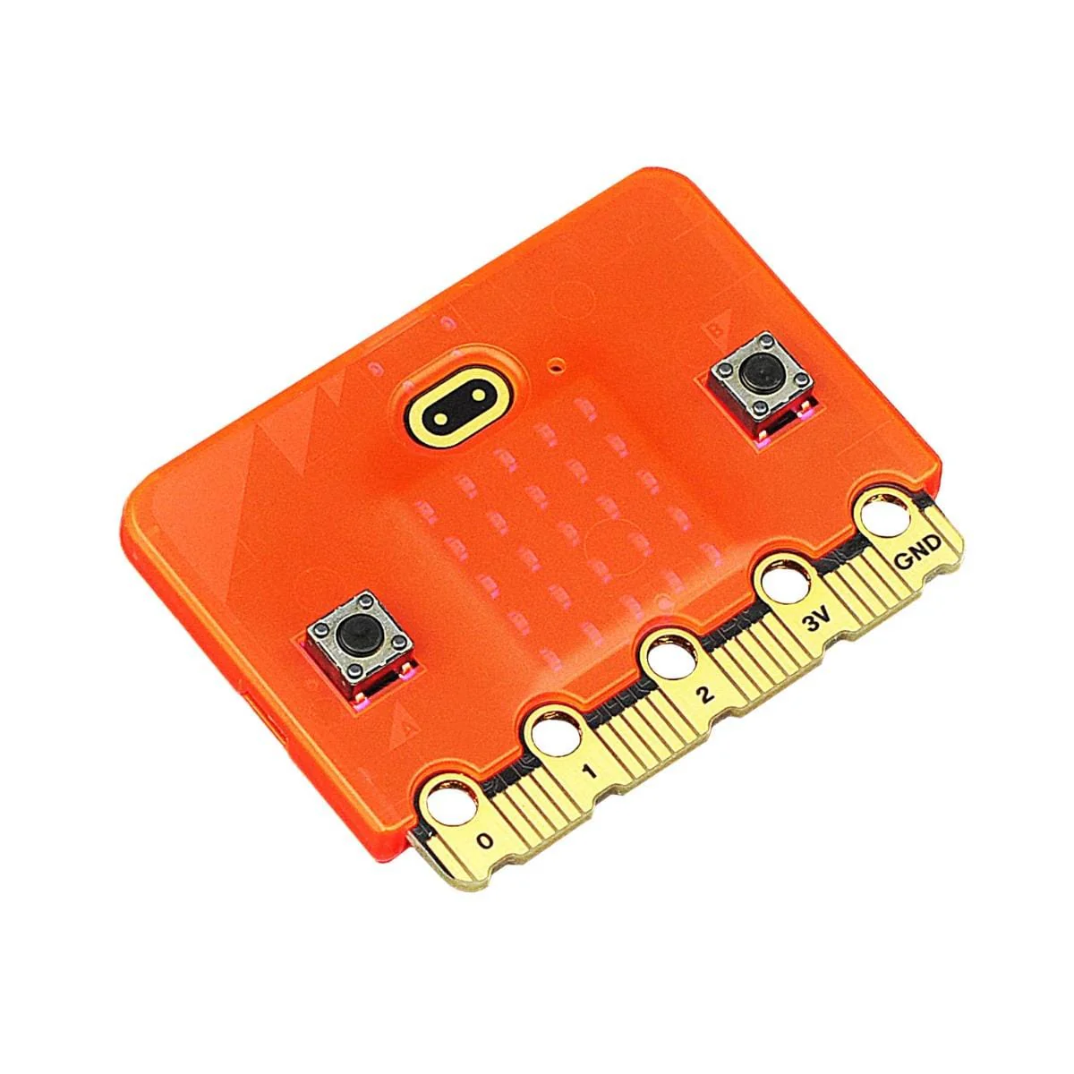 Red Frosted Case for micro:bit V2 [Discontinued] - Image 2