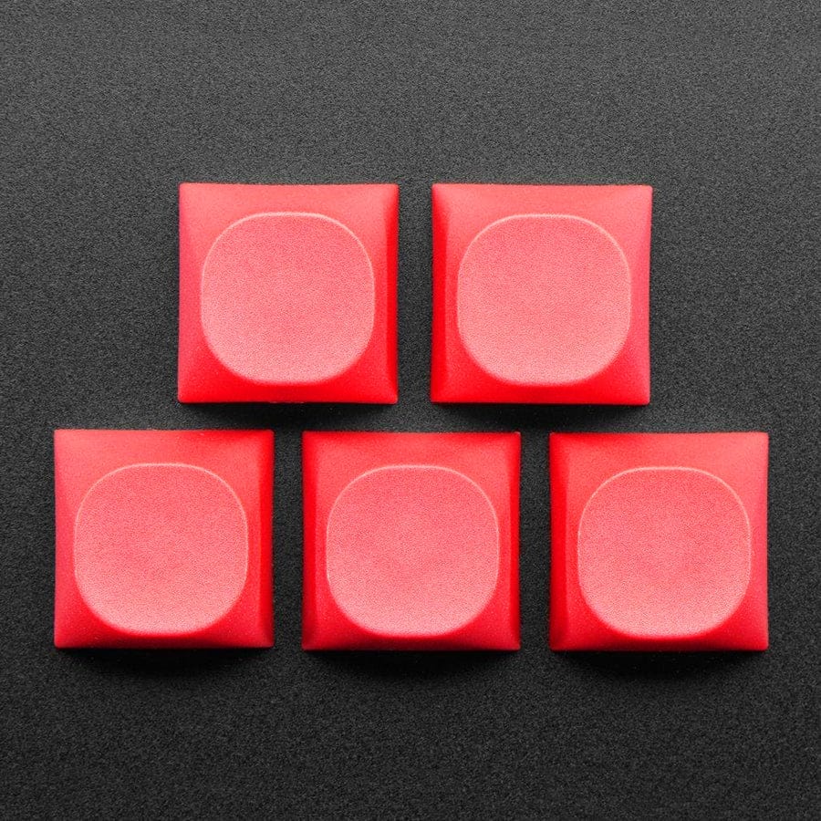 Red MA Keycaps for MX Compatible Switches - 5 pack - Image 4