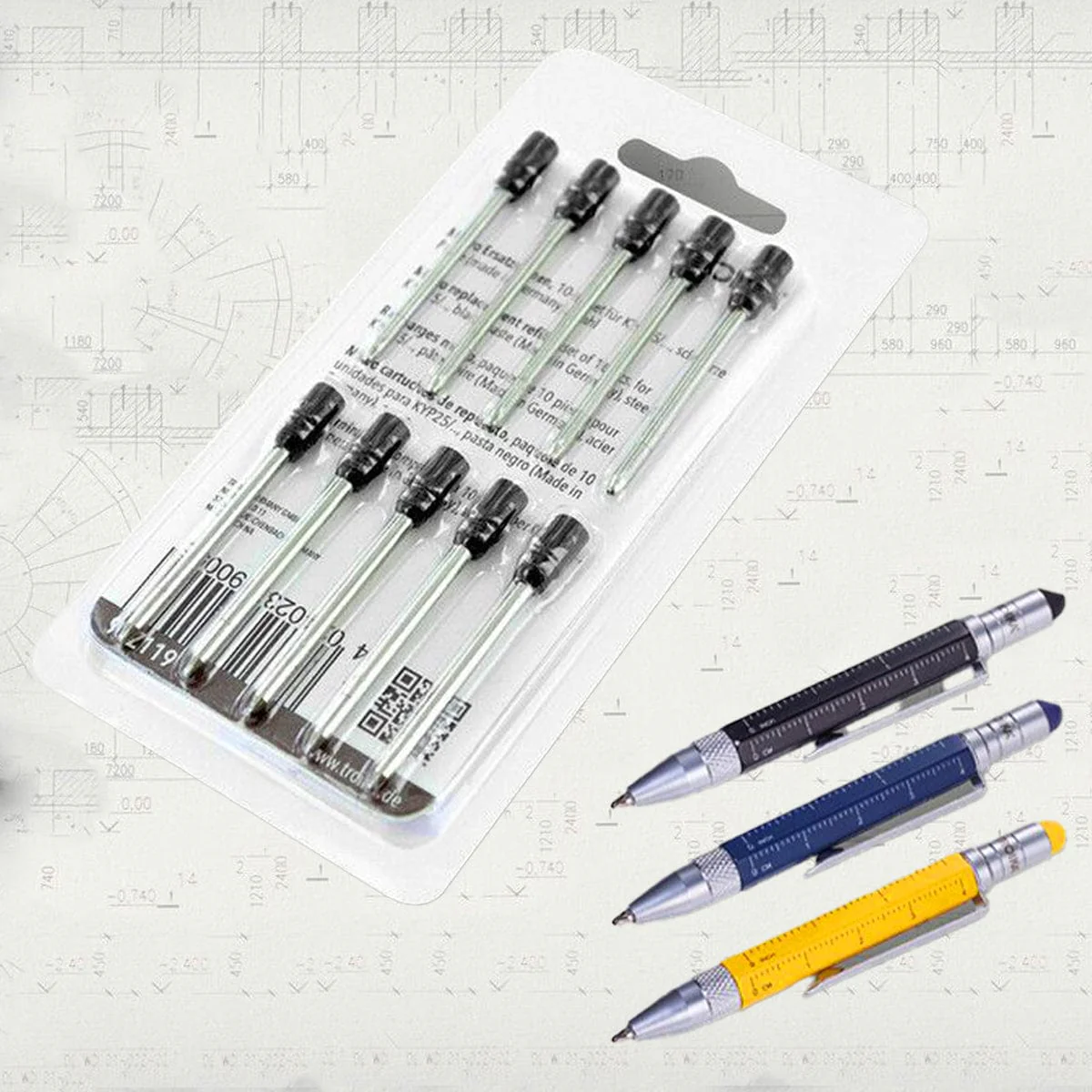 Refill Replacement for the Liliput Construction Mini Ballpoint Pen - Image 2