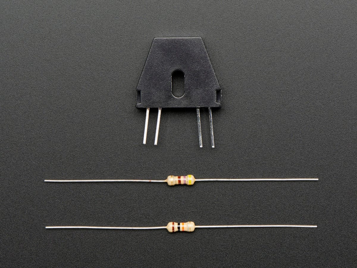 Reflective Infrared IR Optical Sensor with 470 and 10K Resistors - Image 2