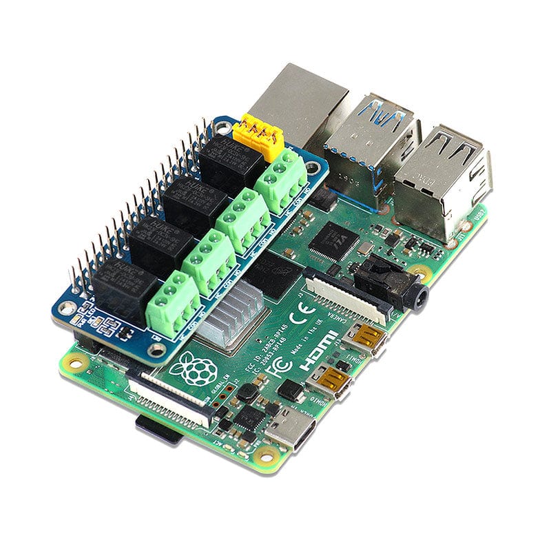 Relay 4 Zero - 4-Channel Relay Board for Pi Zero [Discontinued] - Image 4