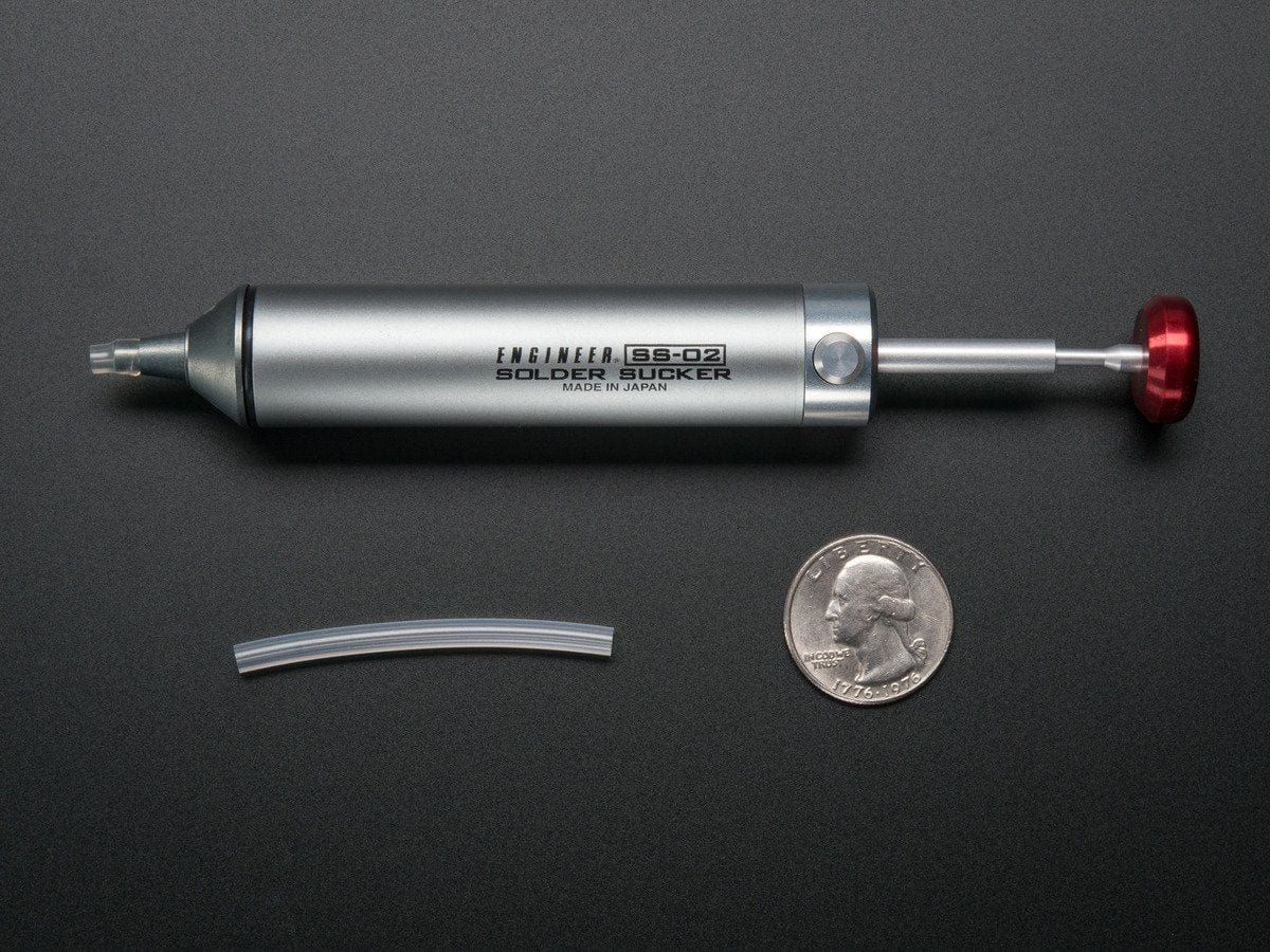 Replacement Tubes for Professional Silicone-Tip Solder Sucker (SS-02) - Image 3