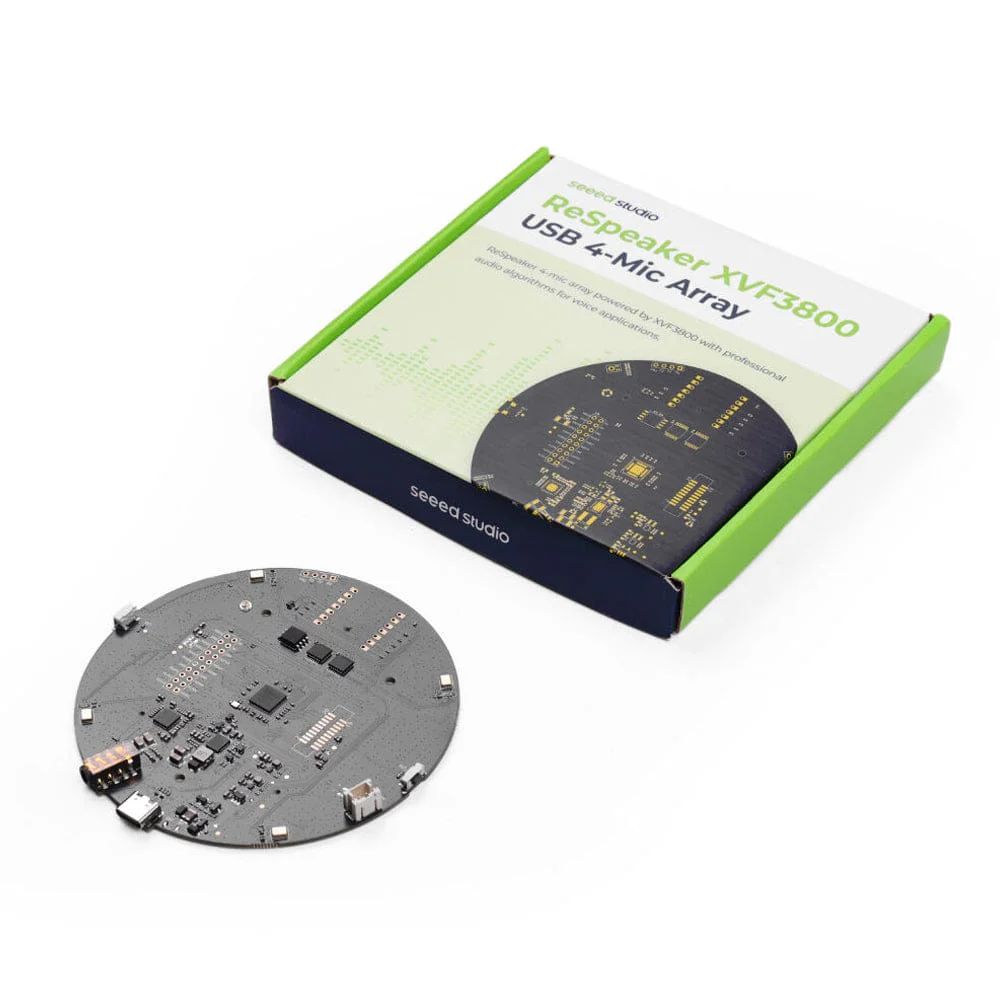 ReSpeaker XMOS XVF3800 – AI-Powered 4-Mic Array - Image 6