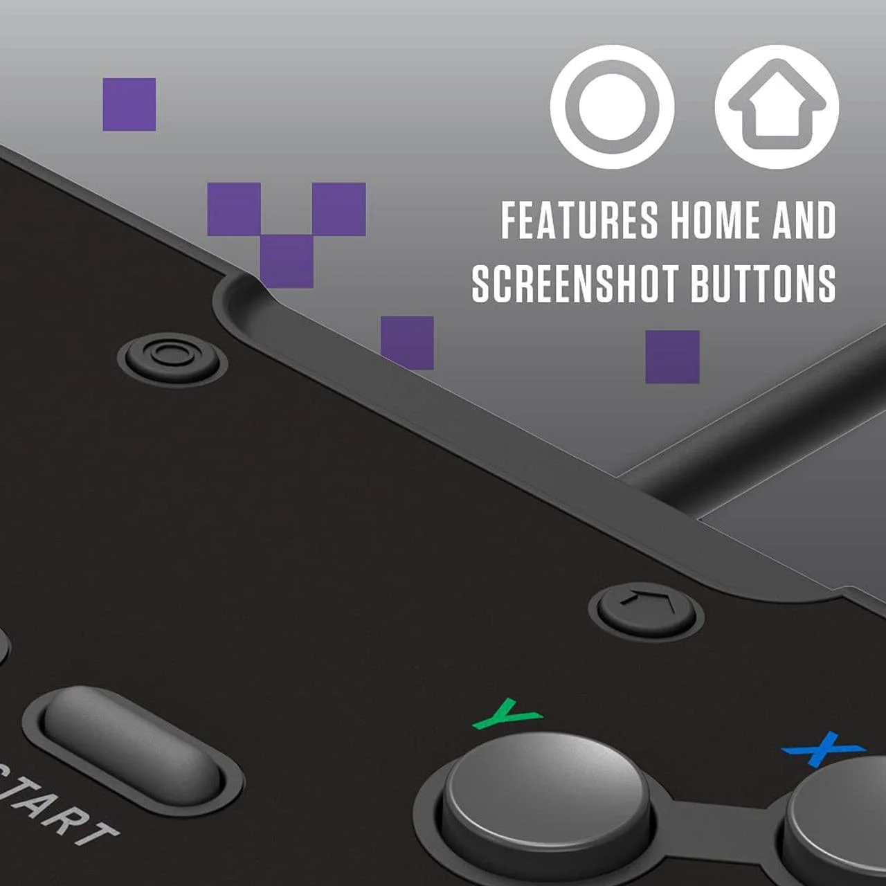 Retro-Bit Legacy16 Wired USB Controller - Onyx [Discontinued] - Image 6