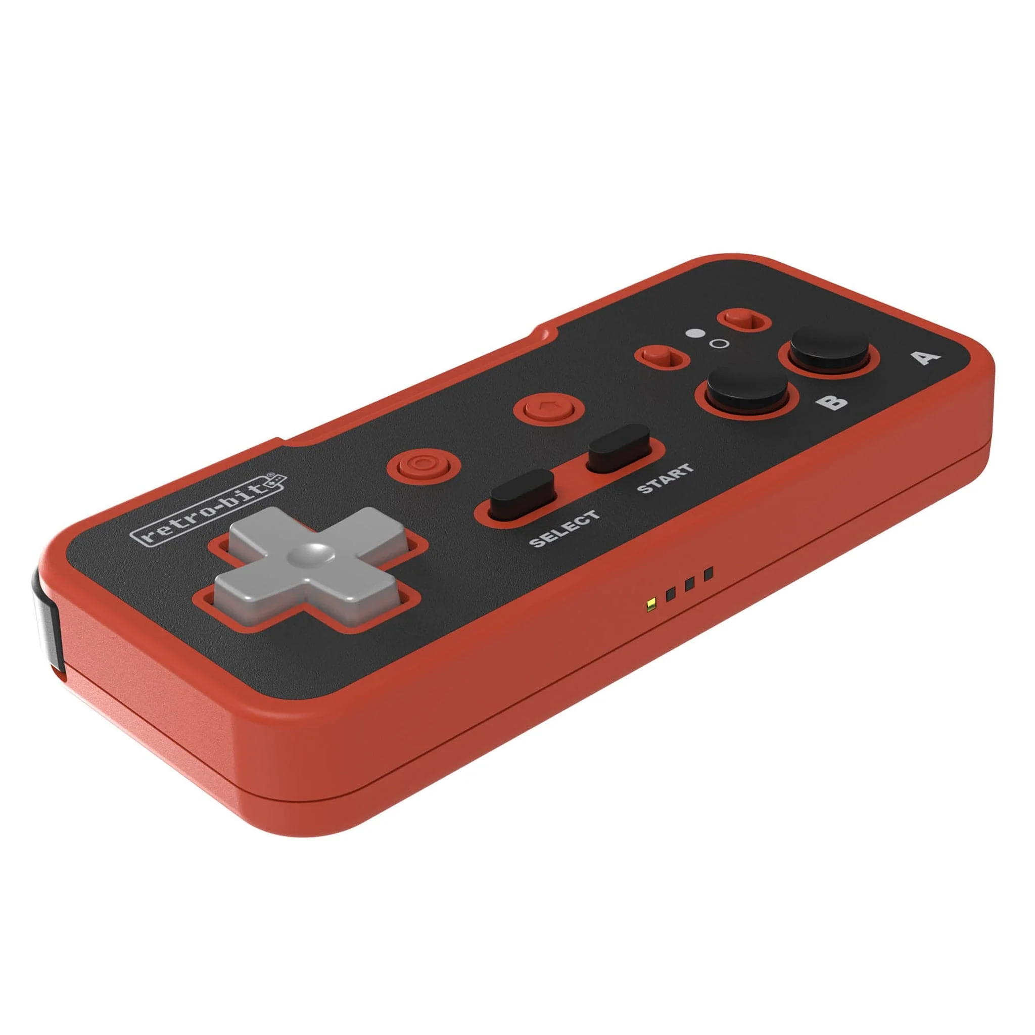 Retro-Bit Origin8 2.4Ghz Wireless Controller - Red & Black - Image 3