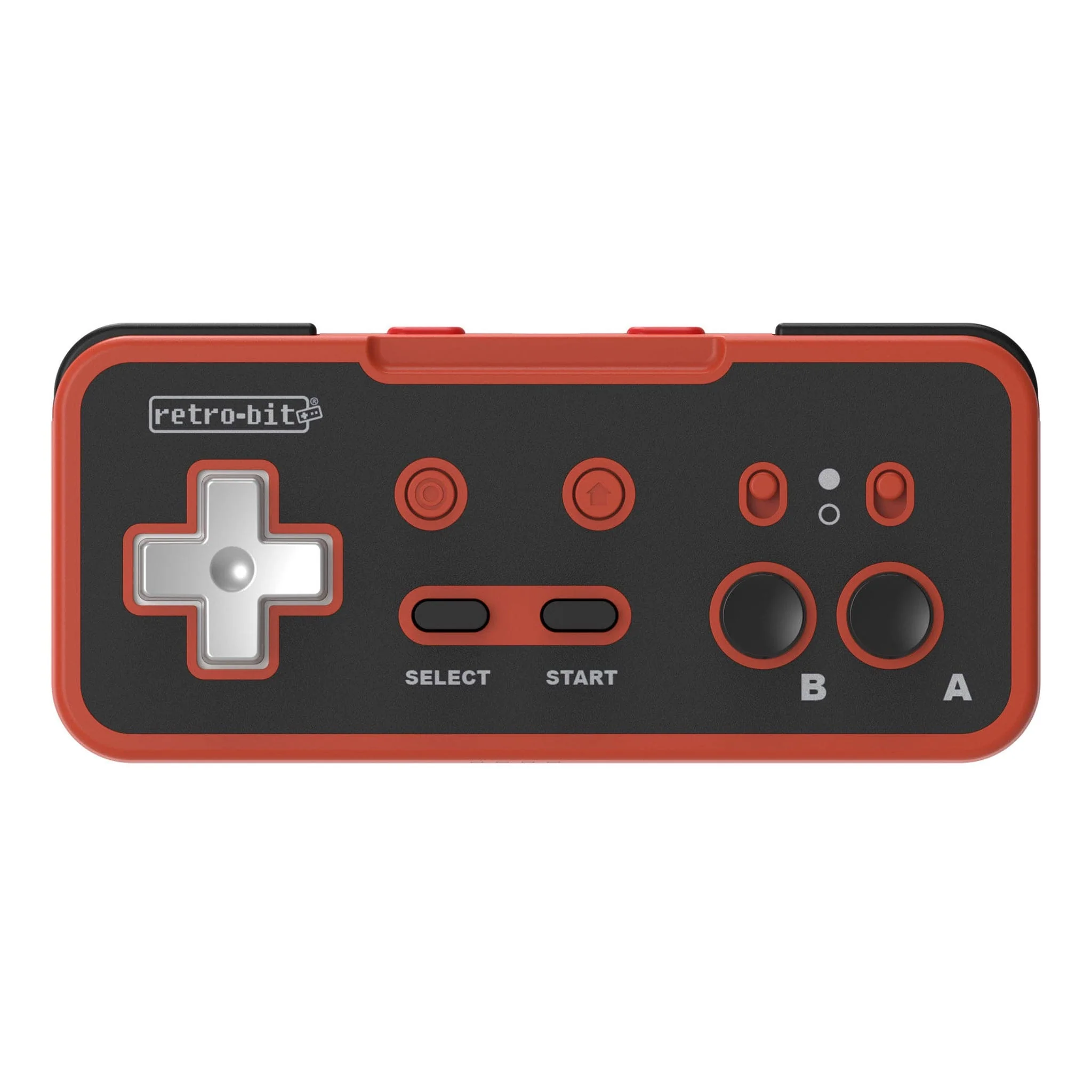 Retro-Bit Origin8 2.4Ghz Wireless Controller - Red & Black - Image 6