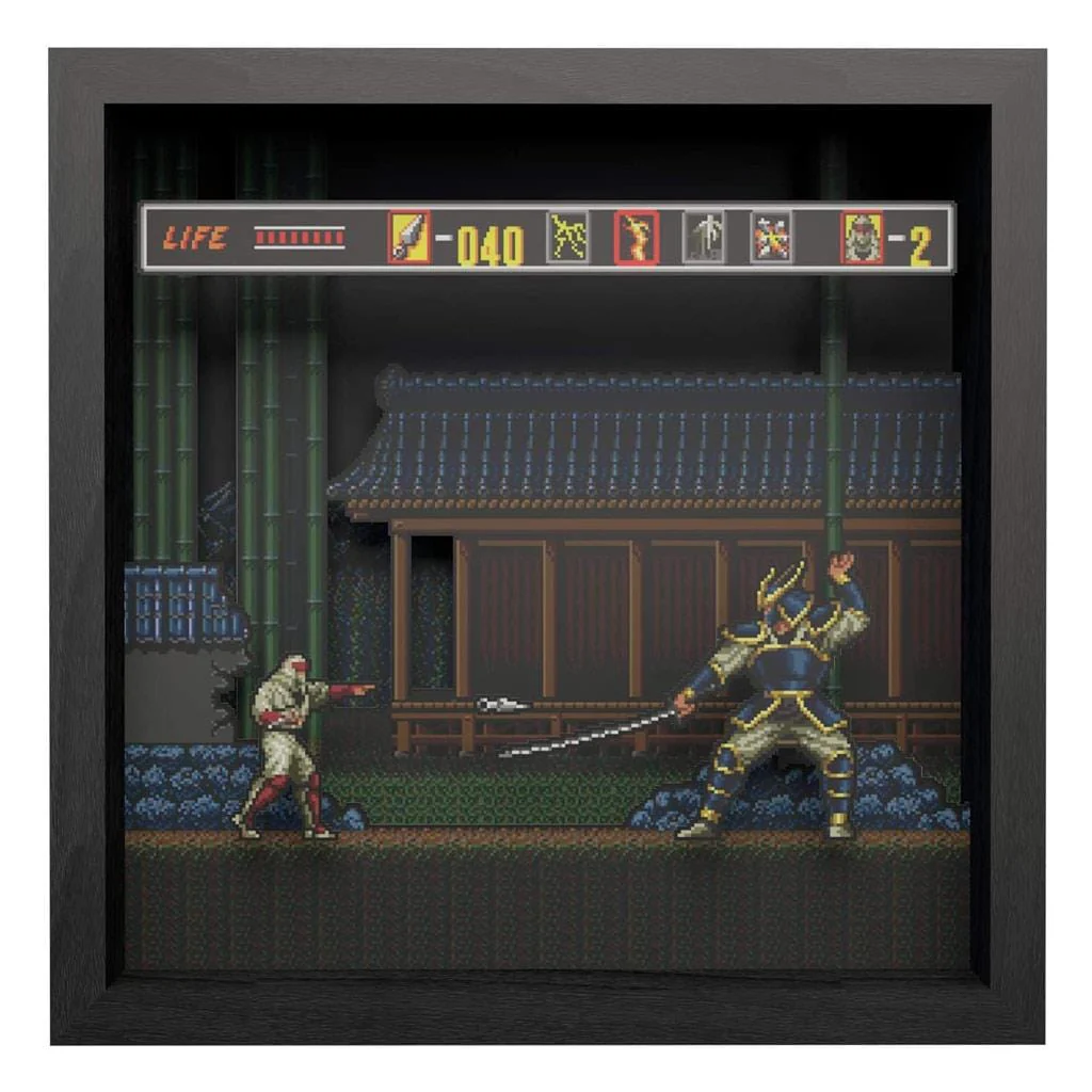 Revenge of Shinobi Pixel Frame (9x9") [Discontinued] - Image 4