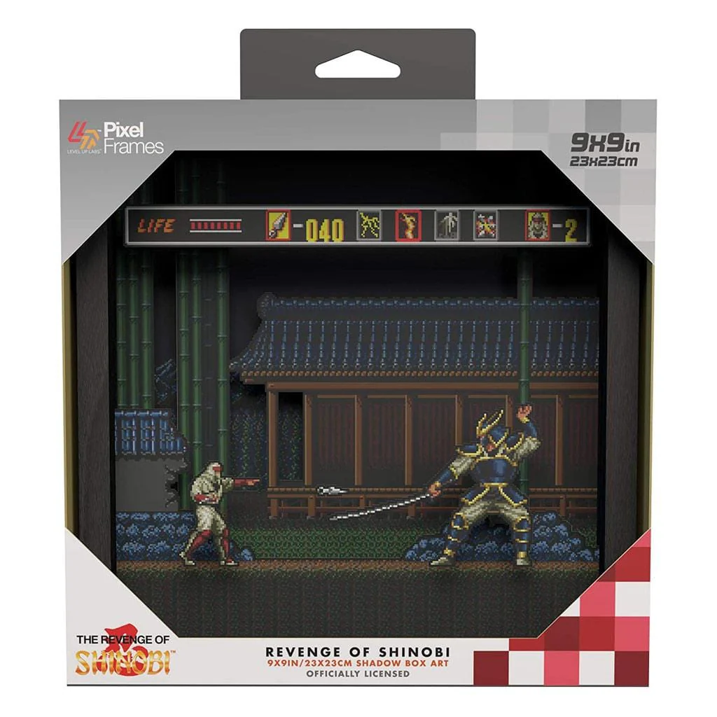 Revenge of Shinobi Pixel Frame (9x9") [Discontinued] - Image 5
