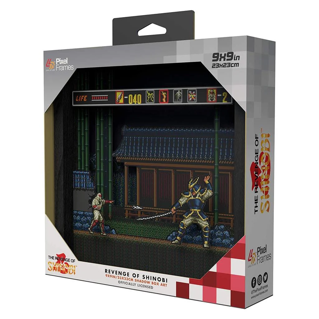 Revenge of Shinobi Pixel Frame (9x9") [Discontinued] - Image 6