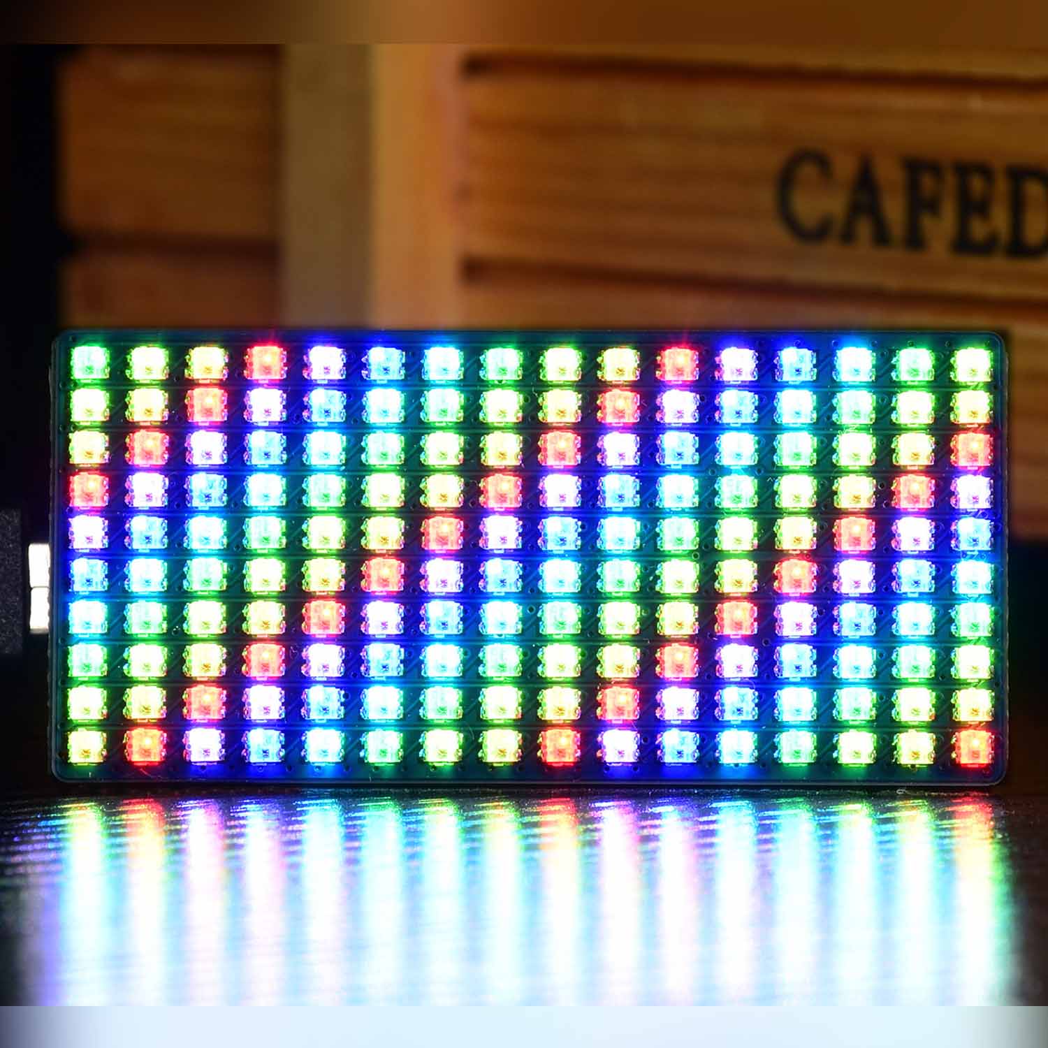 RGB Full-Colour LED Matrix Panel for Raspberry Pi Pico (16x10) - Image 2