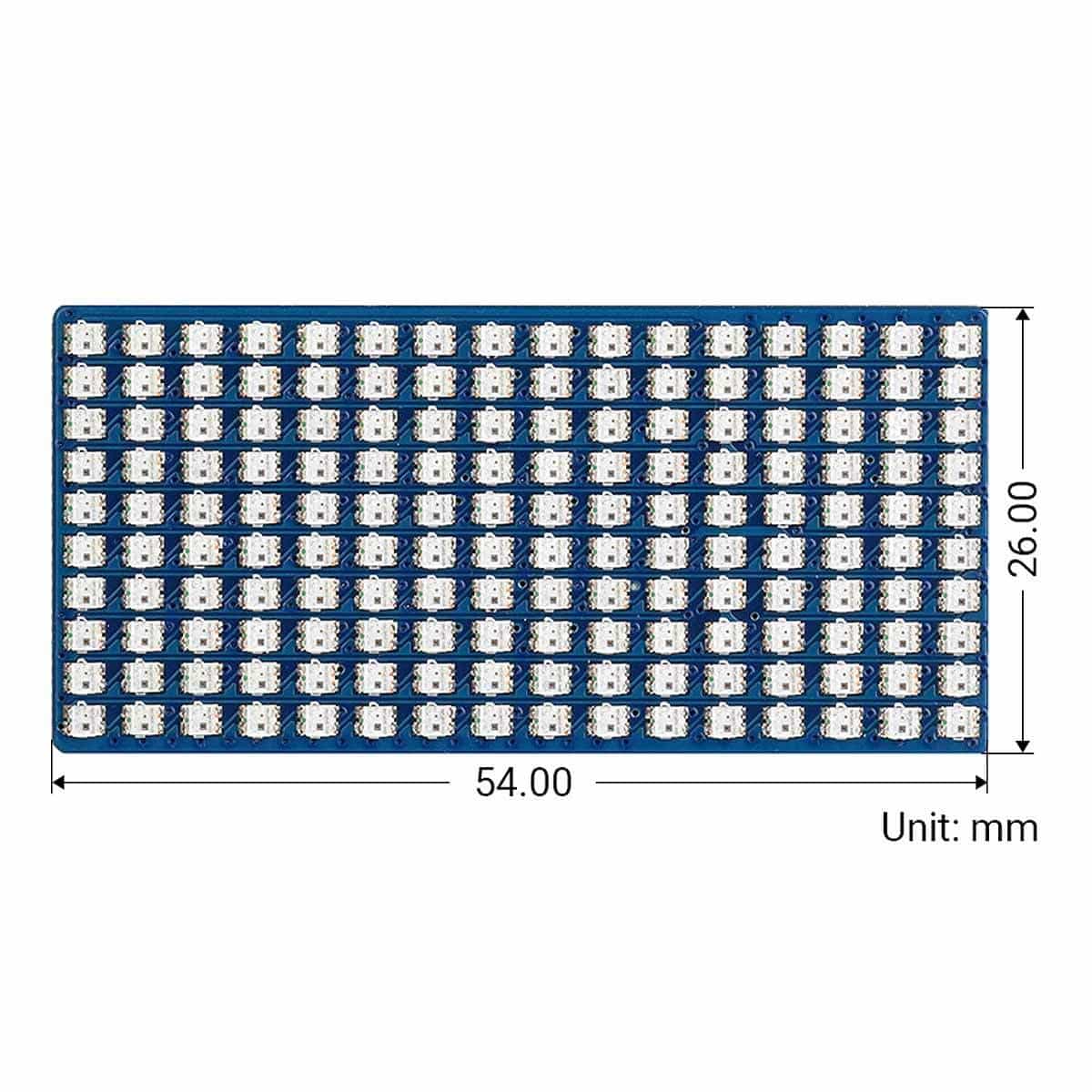 RGB Full-Colour LED Matrix Panel for Raspberry Pi Pico (16x10) - Image 5