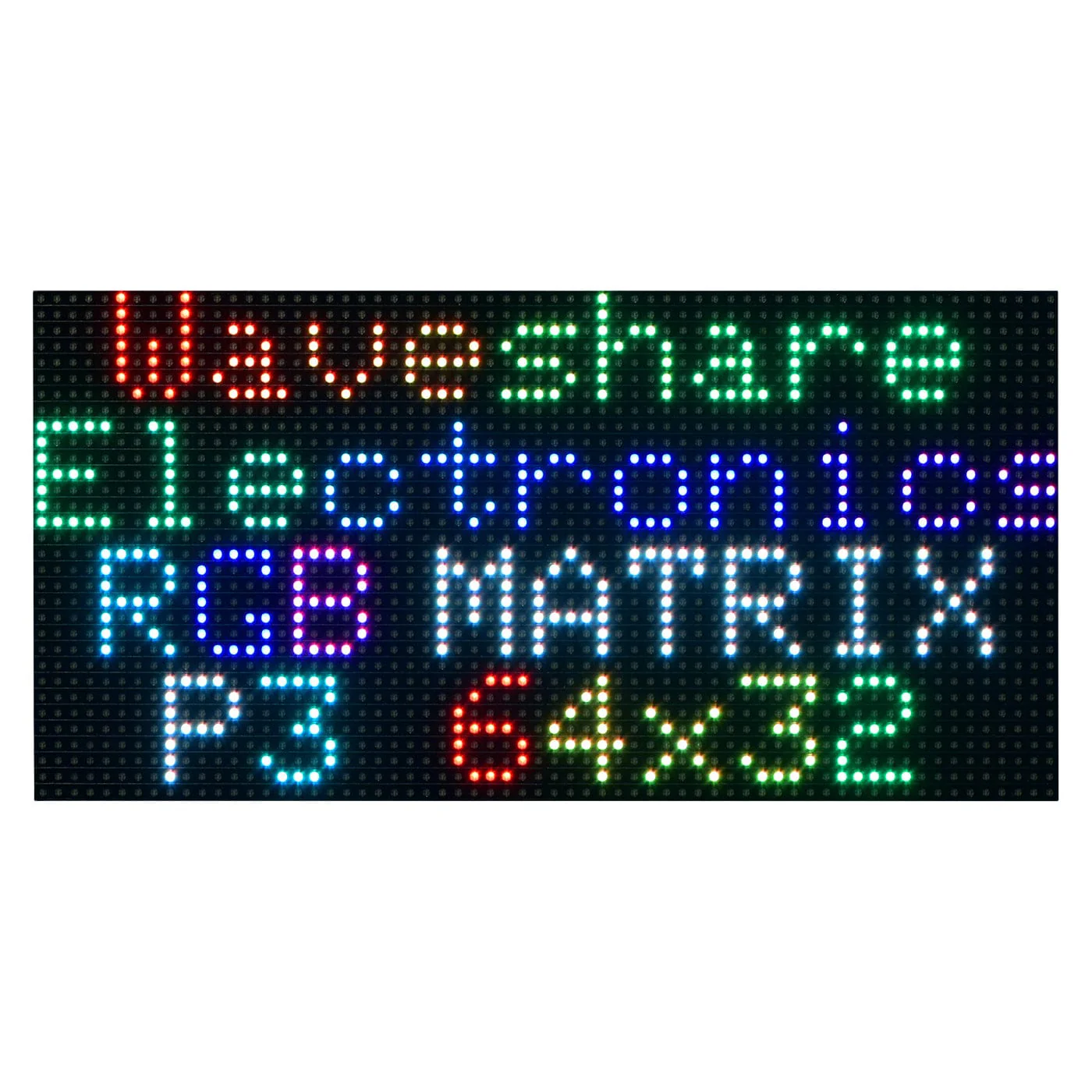 RGB Full-Colour LED Matrix Panel - 3mm Pitch, 64x32 Pixels - Image 5