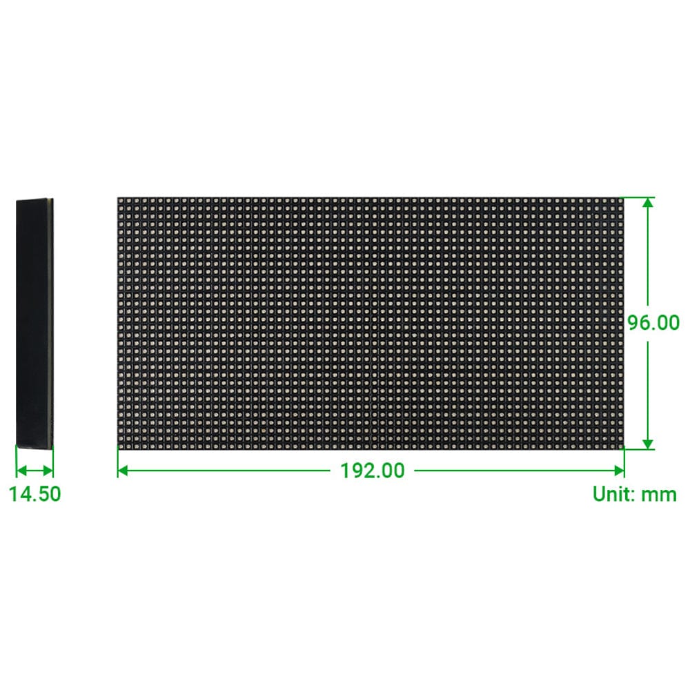 RGB Full-Colour LED Matrix Panel - 3mm Pitch, 64x32 Pixels - Image 7