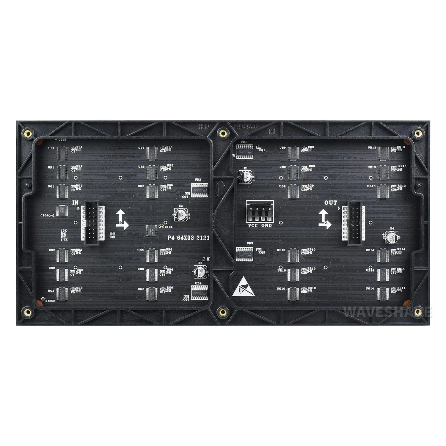 RGB Full-Colour LED Matrix Panel - 4mm Pitch, 64x32 Pixels - Image 4