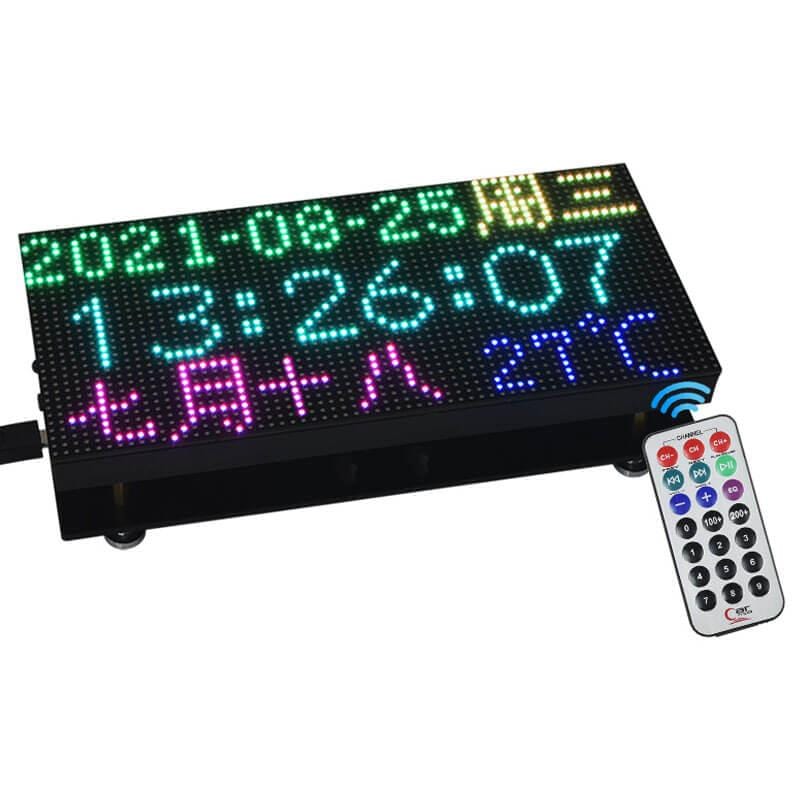 RGB LED Matrix for Raspberry Pi Pico (64x32) - Image 8