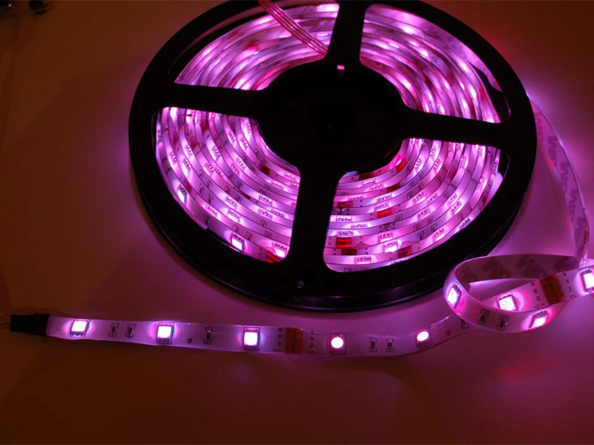 RGB LED weatherproof flexi-strip - 30 LED (1m) - Image 2