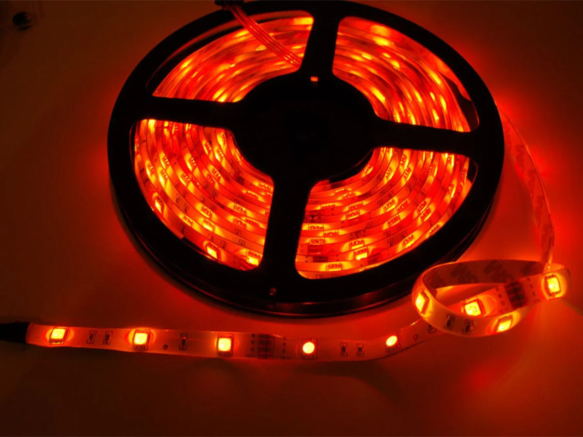RGB LED weatherproof flexi-strip - 30 LED (1m) - Image 6