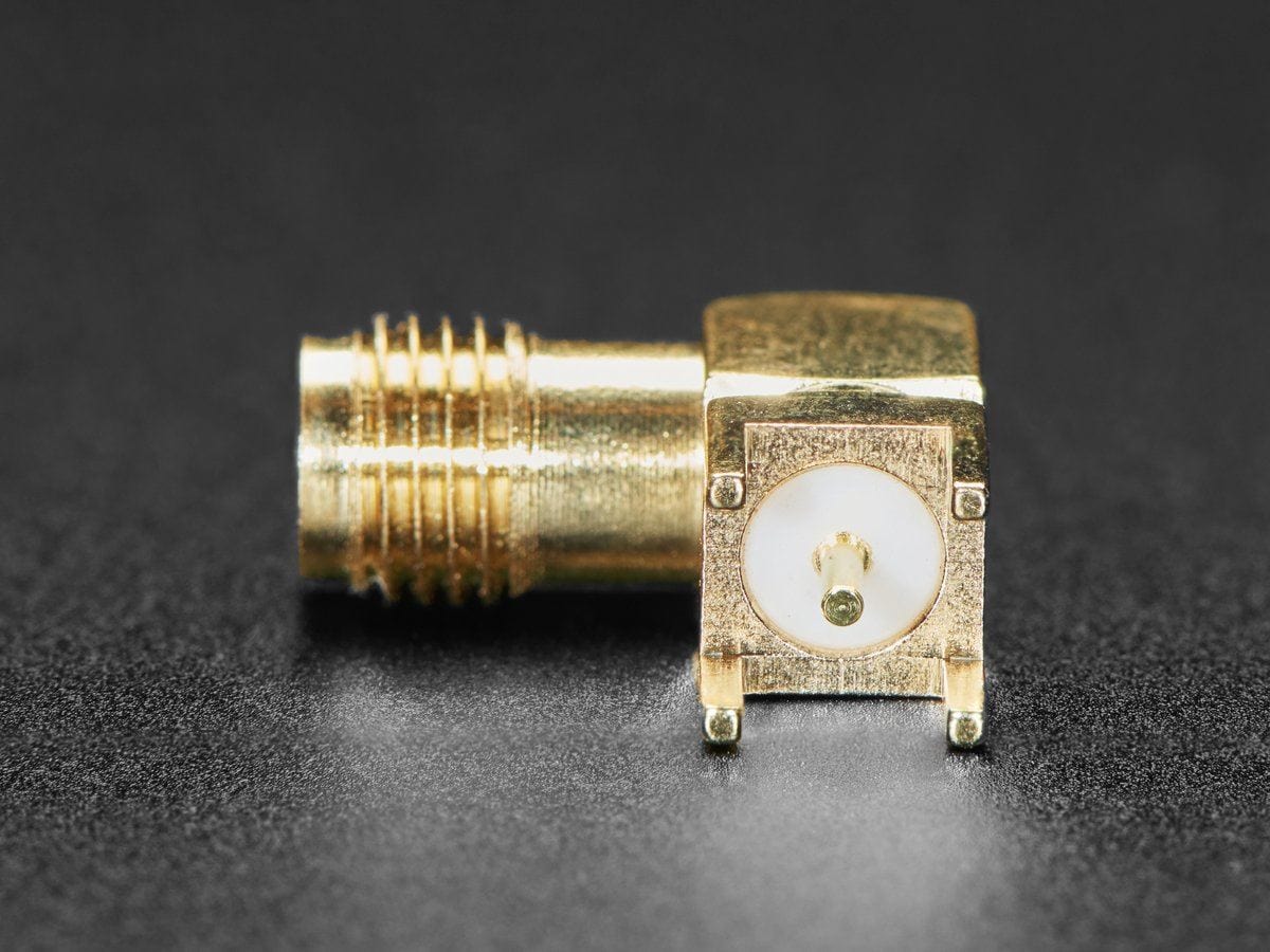 Right Angle SMA Thru Hole RF Connector - Image 3