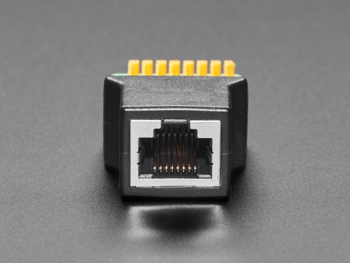RJ-45 Ethernet Female Socket to Terminal Spring Block Adapter - Image 4