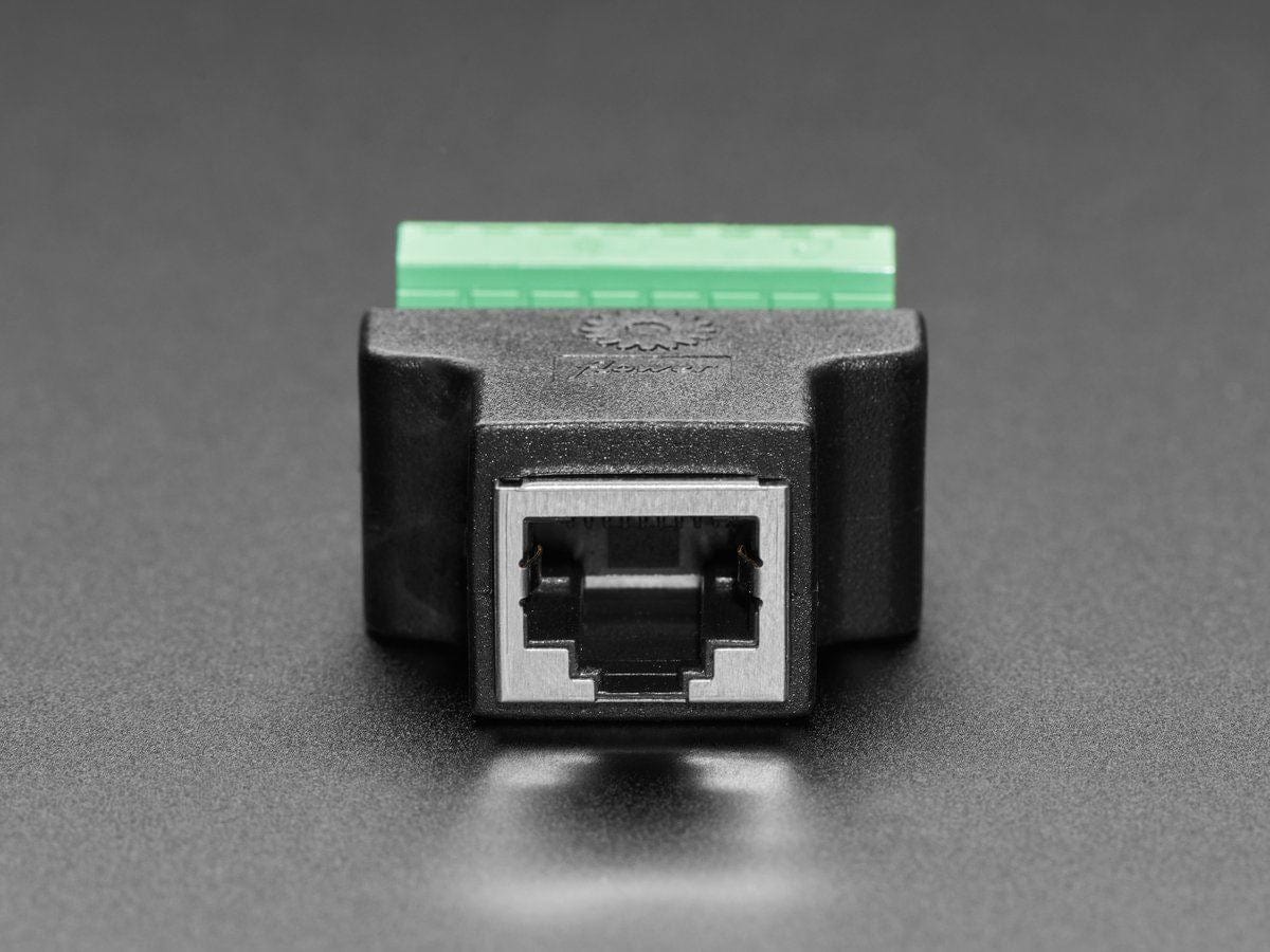 RJ-45 Terminal Block to Ethernet Socket Adapter - Image 3