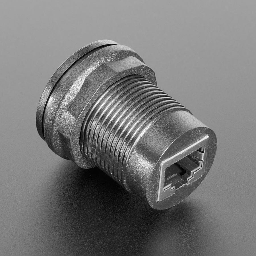 RJ-50 (10P10C) Round Panel Mount Adapter Plug - Image 3