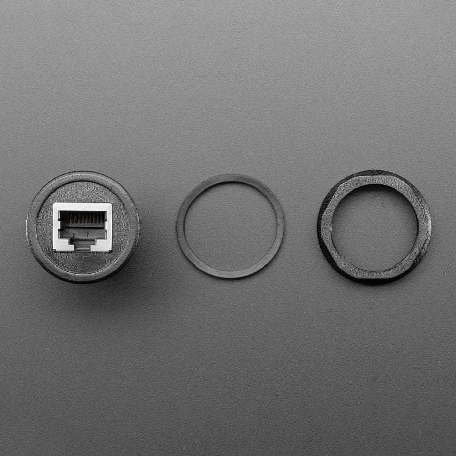 RJ-50 (10P10C) Round Panel Mount Adapter Plug - Image 5