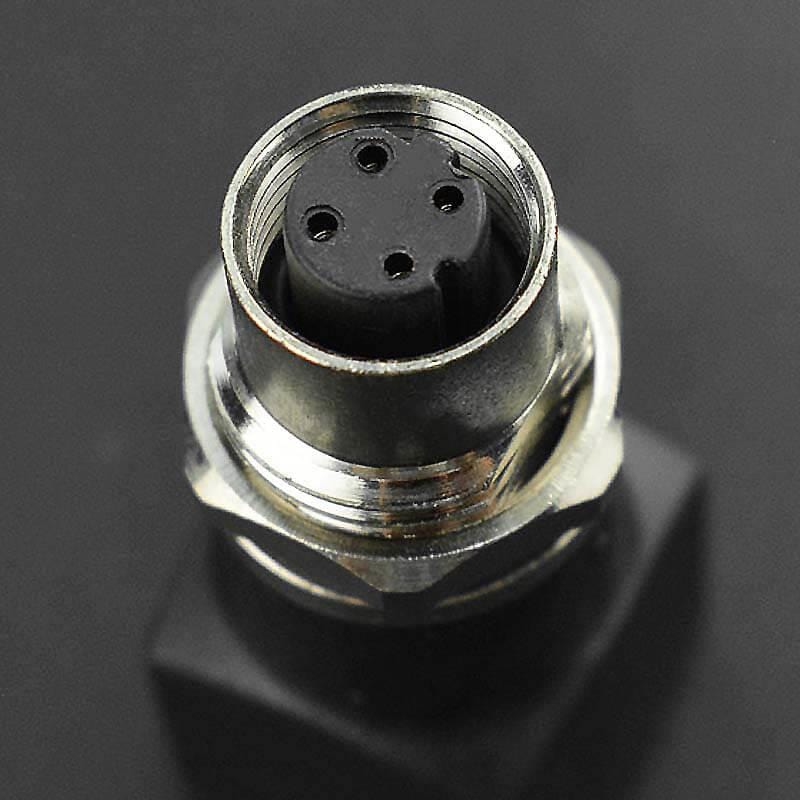 RJ45 Female to M12 4-Pin Female Adapter [Discontinued] - Image 2