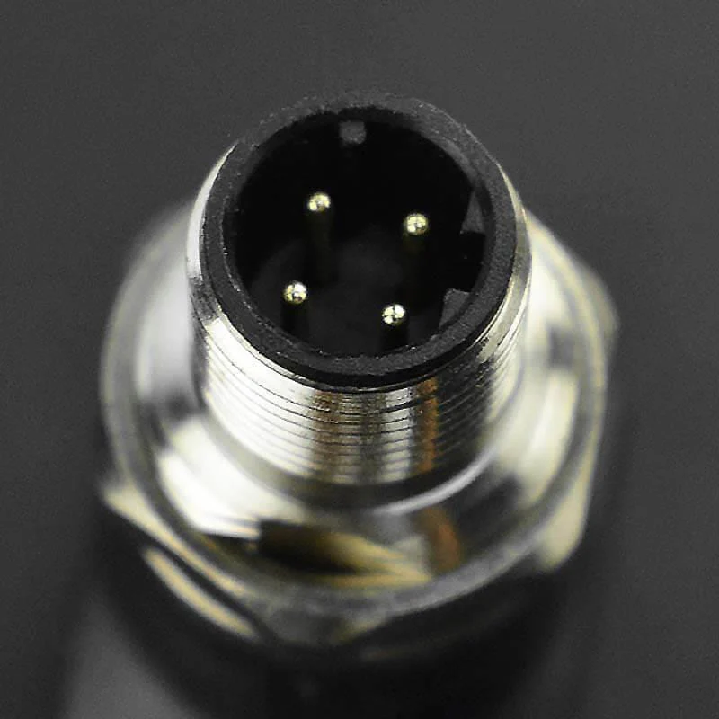 RJ45 Female to M12 4-Pin Male Adapter - Image 2