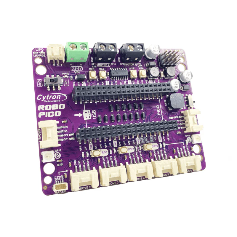 Robo Pico for Raspberry Pi Pico