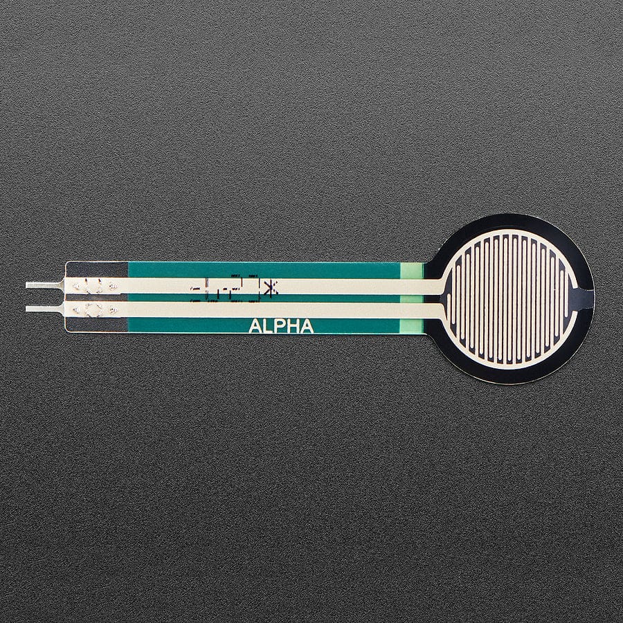 Round High Force Sensitive Resistor (FSR) - 1 ~ 100 Newton Force - Alpha MF01A-N-221-A05 - Image 2