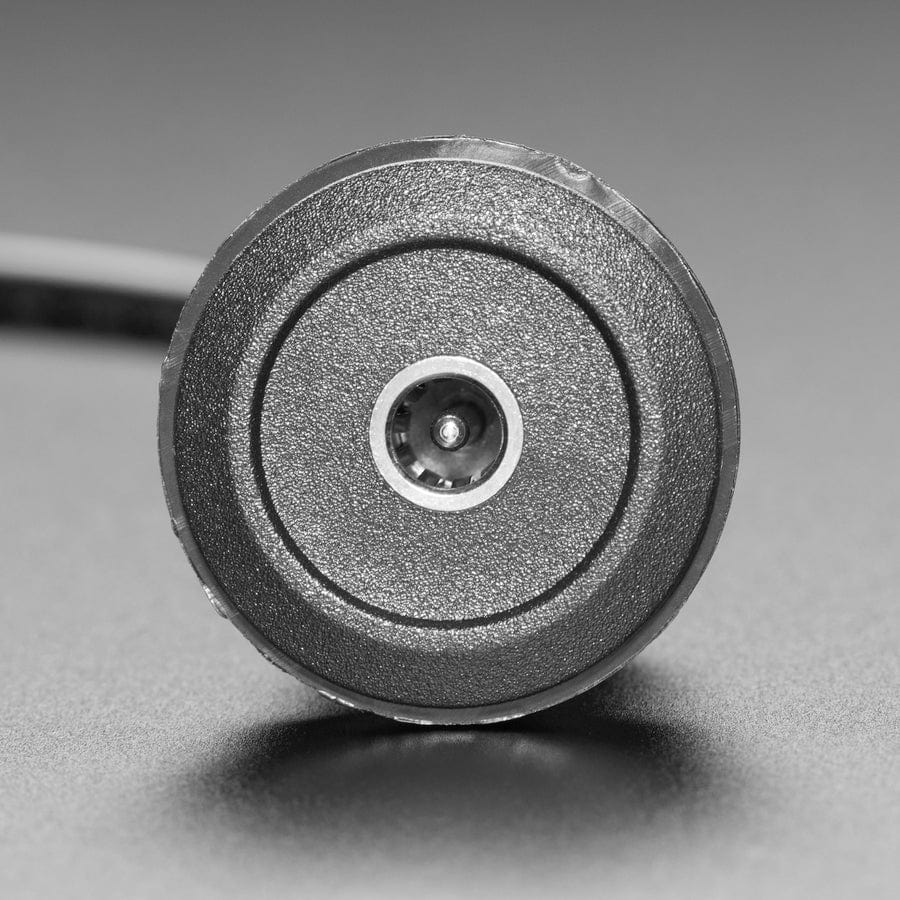 Round Panel Mount 5.5mm/2.1mm DC Barrel Jack Extension Cable - 30cm long - Image 3