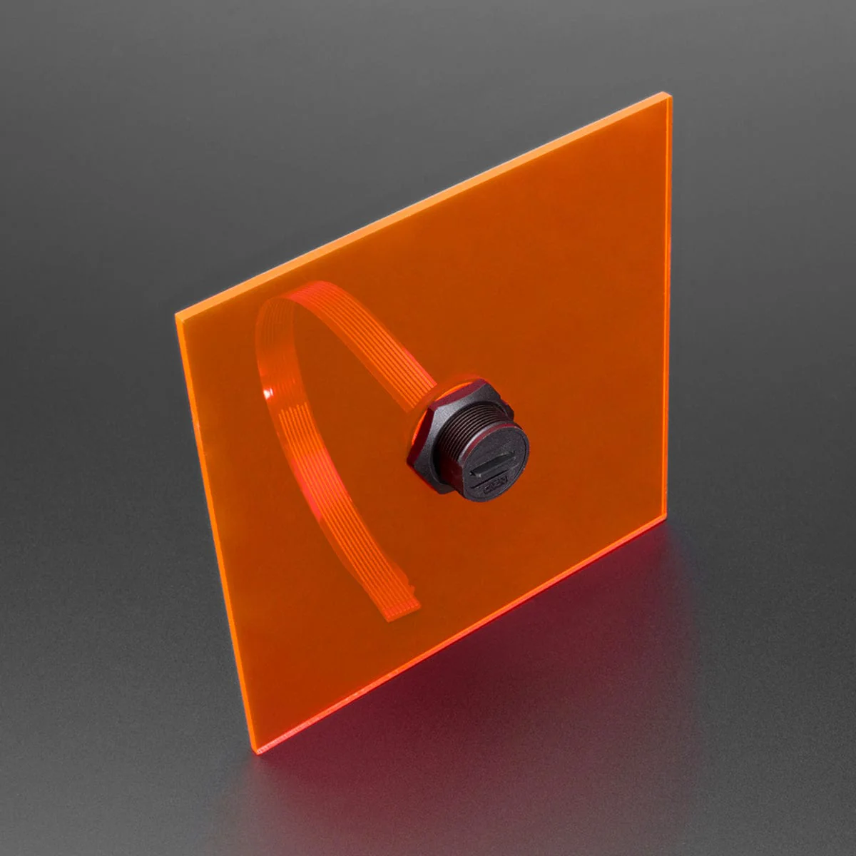 Round Panel Mount Micro SD Card Extender - Image 2