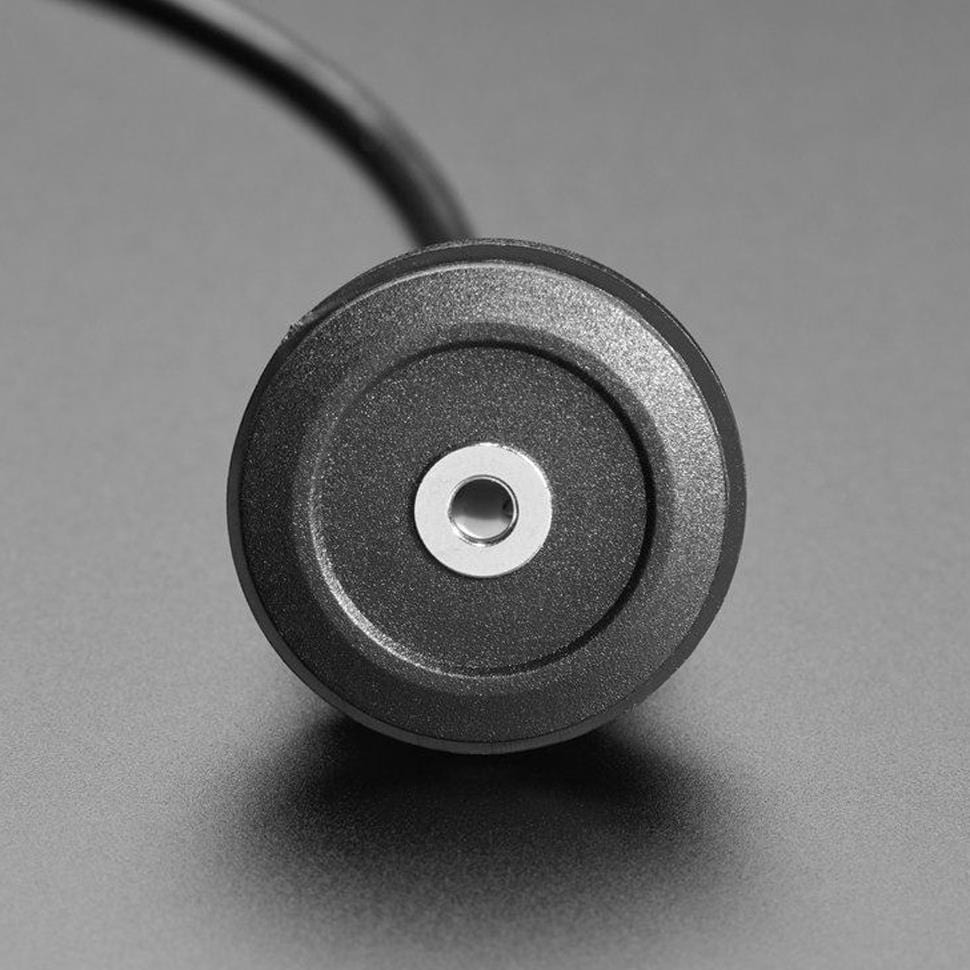 Round Panel Mount Stereo Audio Extension Cable - 3.5mm - Image 3