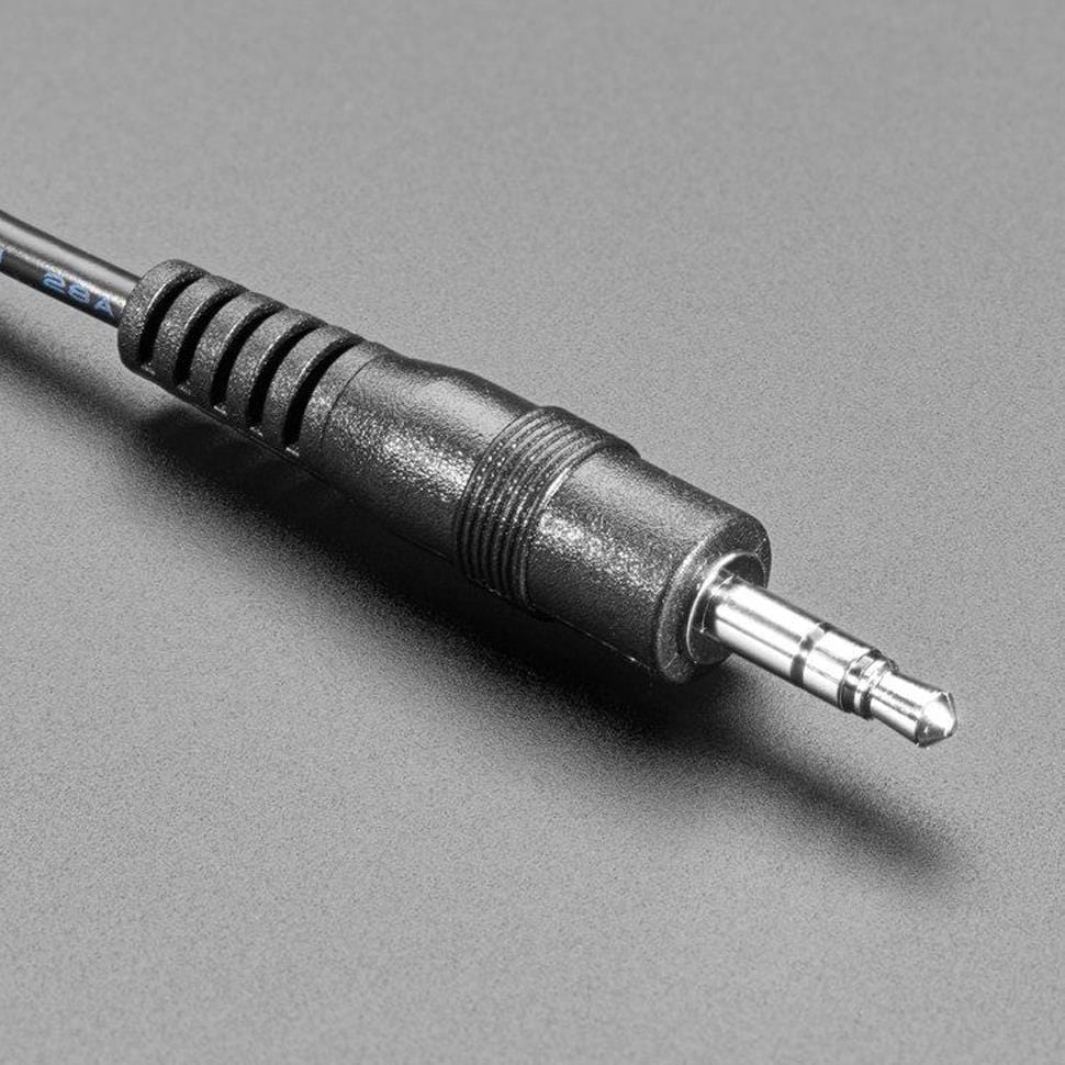 Round Panel Mount Stereo Audio Extension Cable - 3.5mm - Image 4