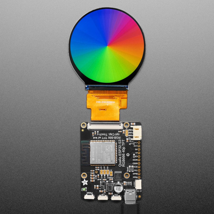 Round RGB TTL TFT Display - 2.1" 480x480 - No Touchscreen - TL021WVC02-B1323B - Image 2