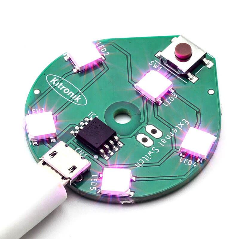 Round USB RGB LED Lamp - Image 2