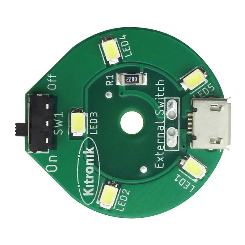 Round USB White LED Lamp - Image 3