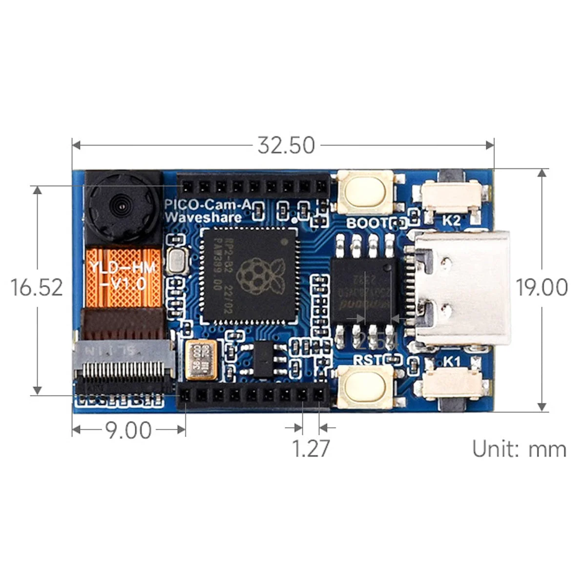 RP2040 Camera Development Board - Image 6