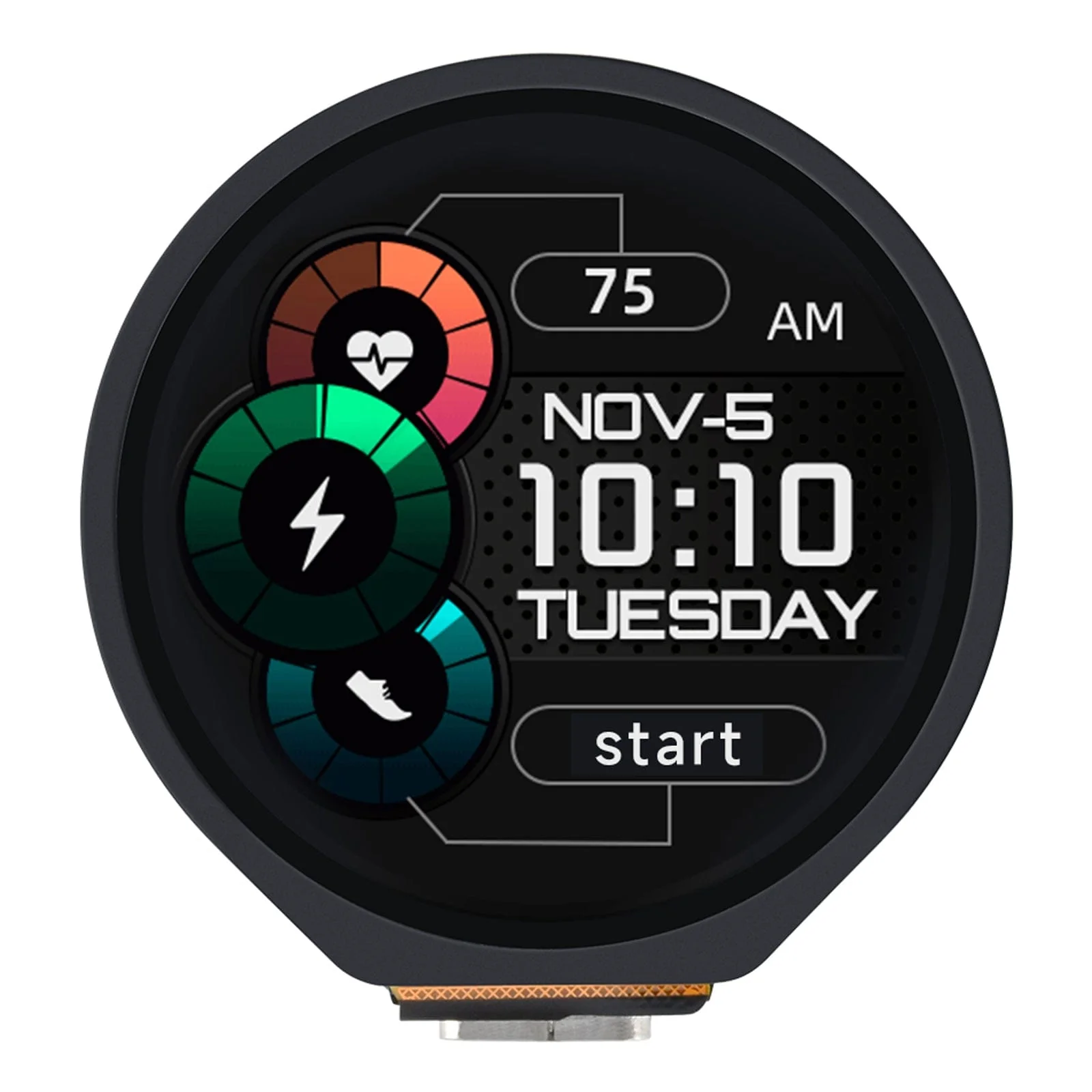 RP2040 1.28" Round Touch LCD with Accelerometer & Gyroscope - Image 5