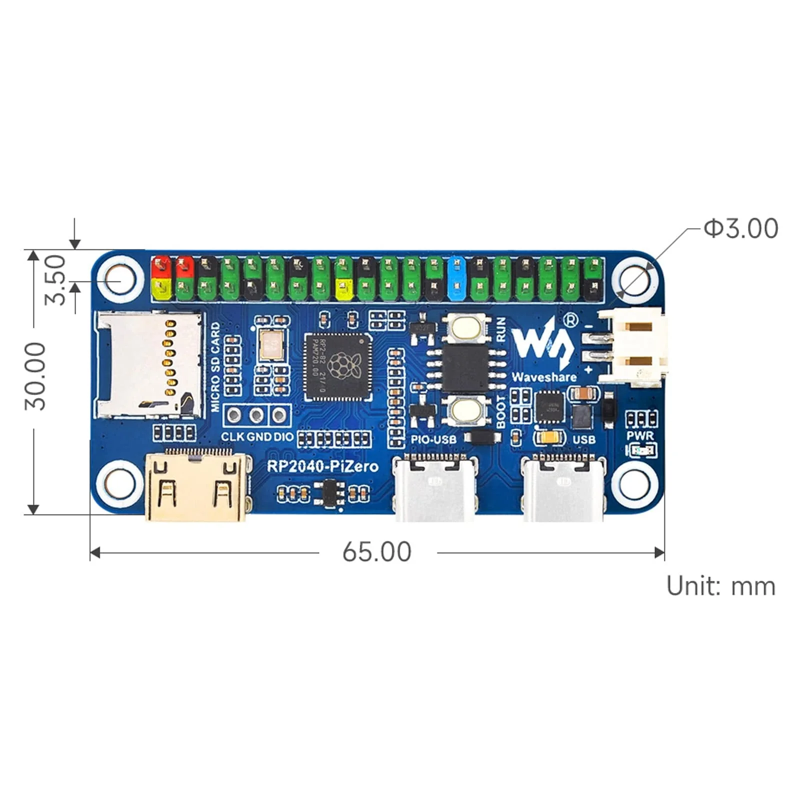 RP2040 Zero Development Board [Discontinued] - Image 5