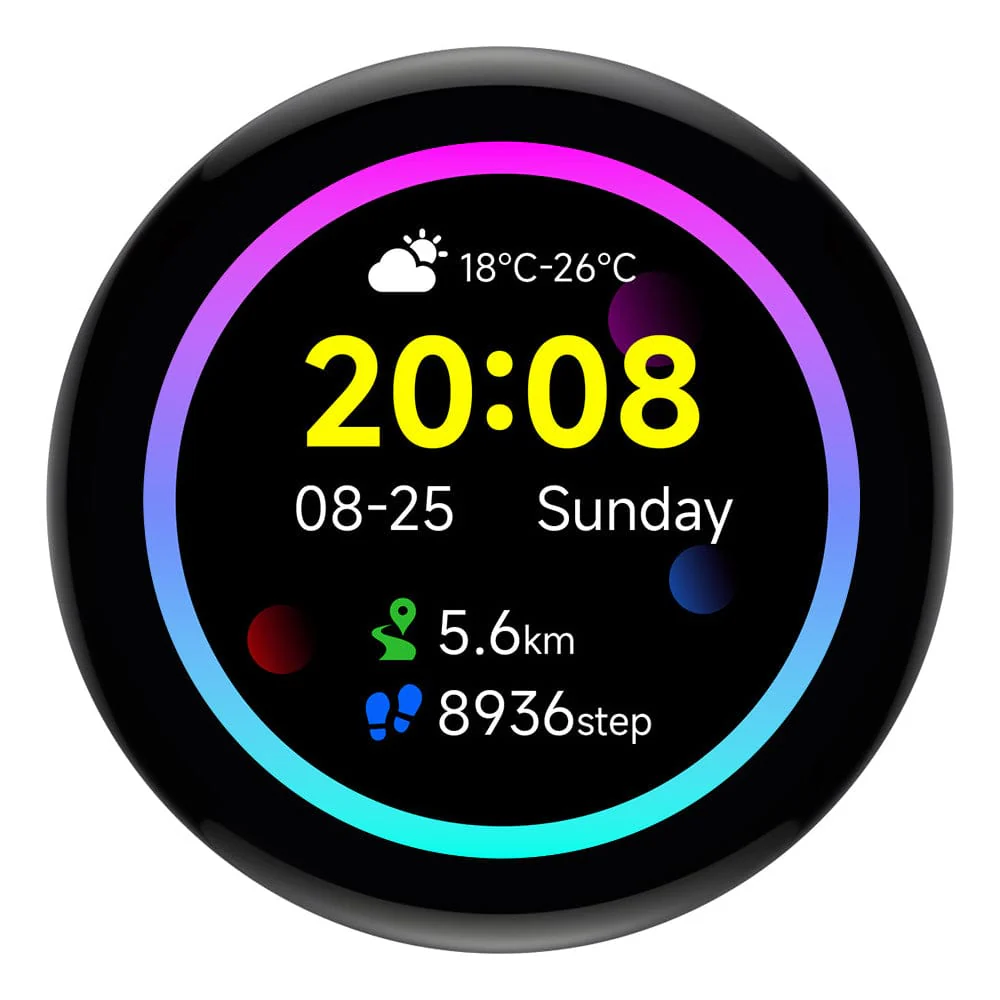 RP2350 1.43" AMOLED Round Display Dev Board (466x466)