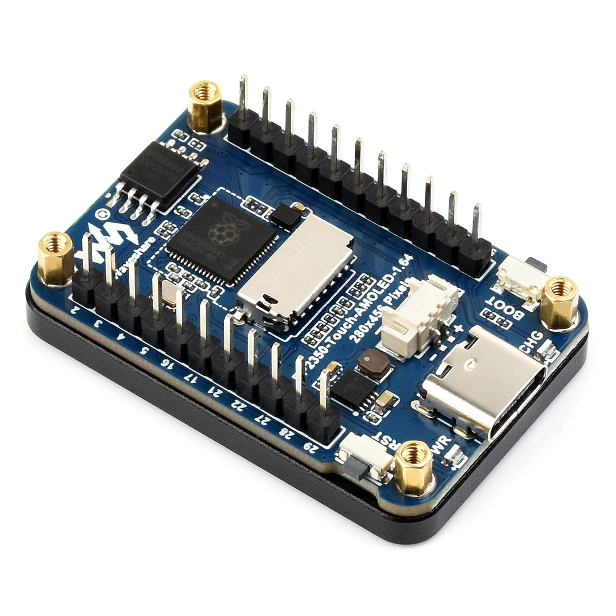 RP2350 1.64" AMOLED Touch Display Dev Board - Image 2