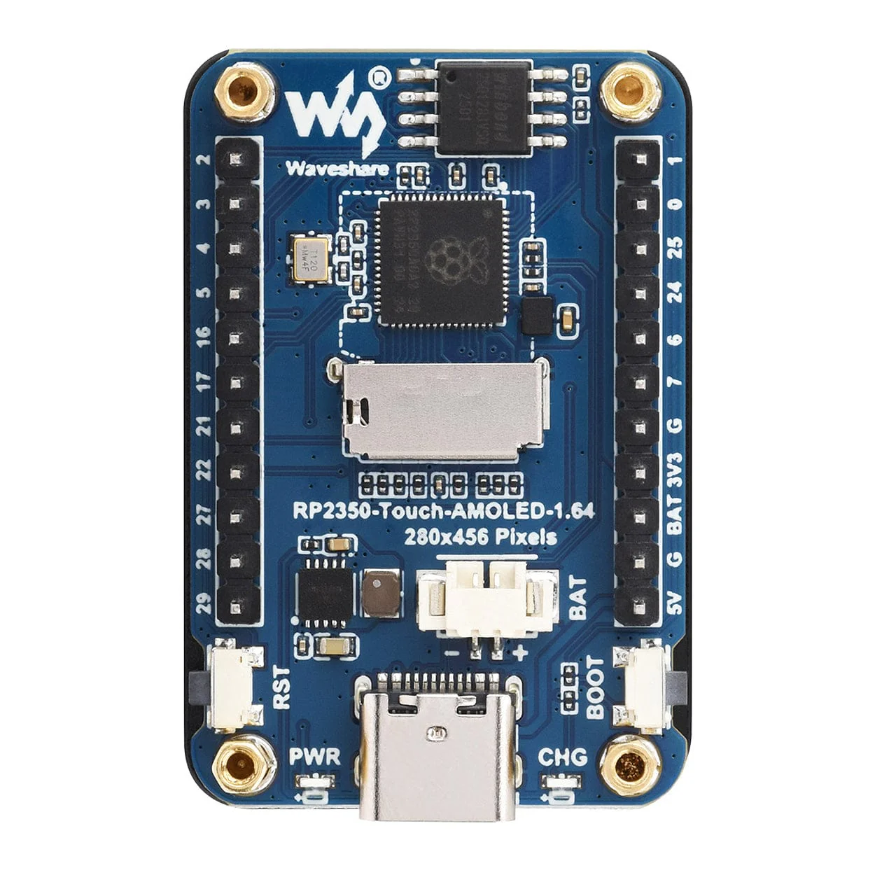 RP2350 1.64" AMOLED Touch Display Dev Board - Image 3