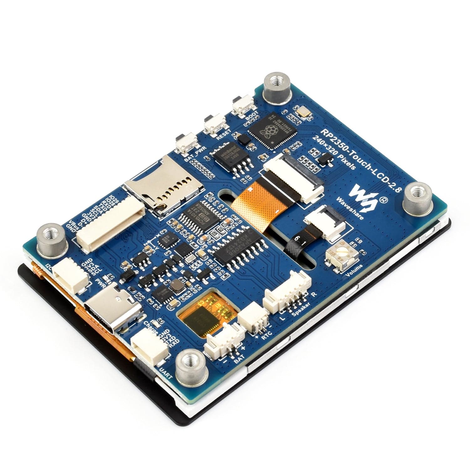 RP2350 2.8" Capacitive Touch Dev Board with 6-Axis IMU - Image 3