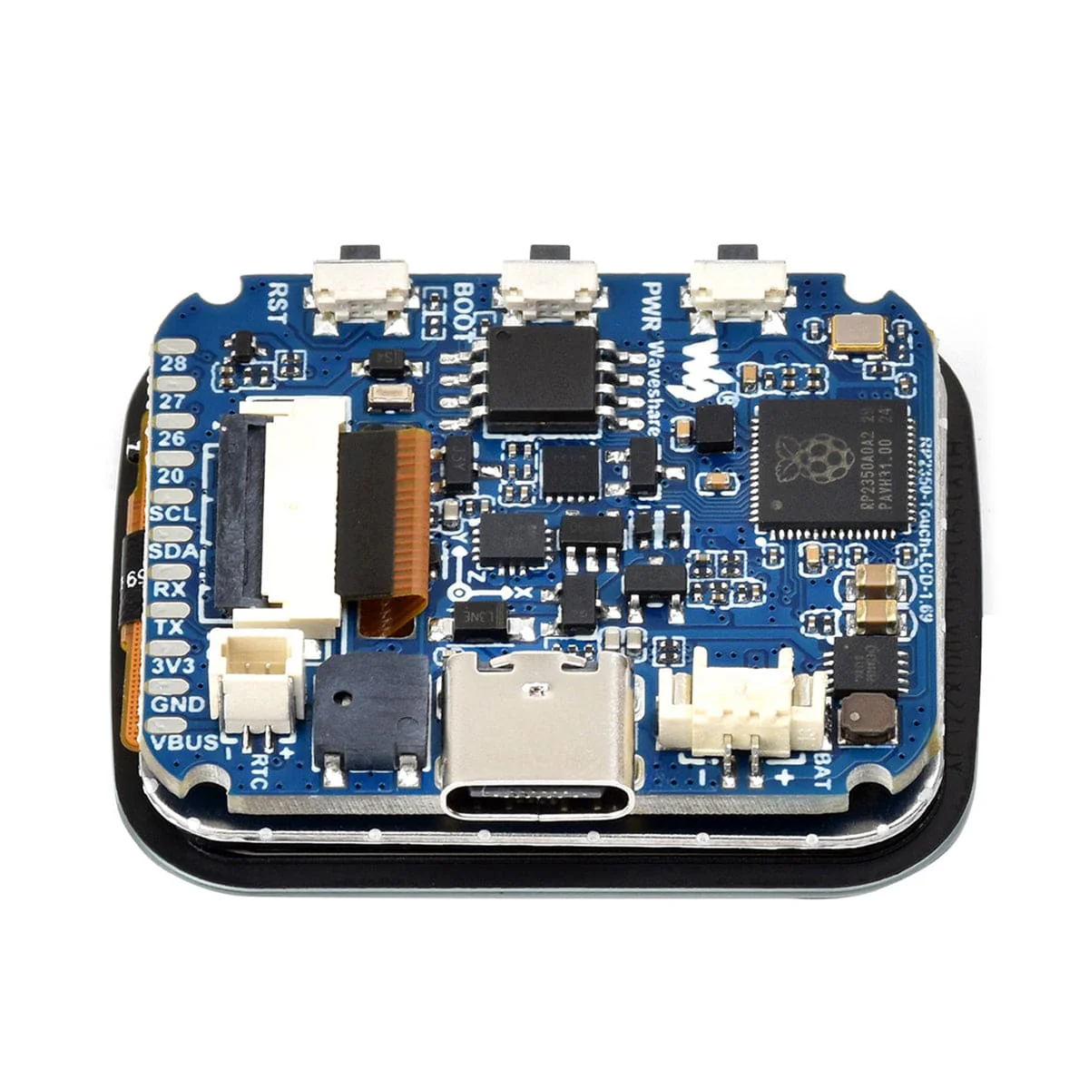 RP2350 Development Board with 1.69" Capacitive Touch Display (240x280) - Image 4
