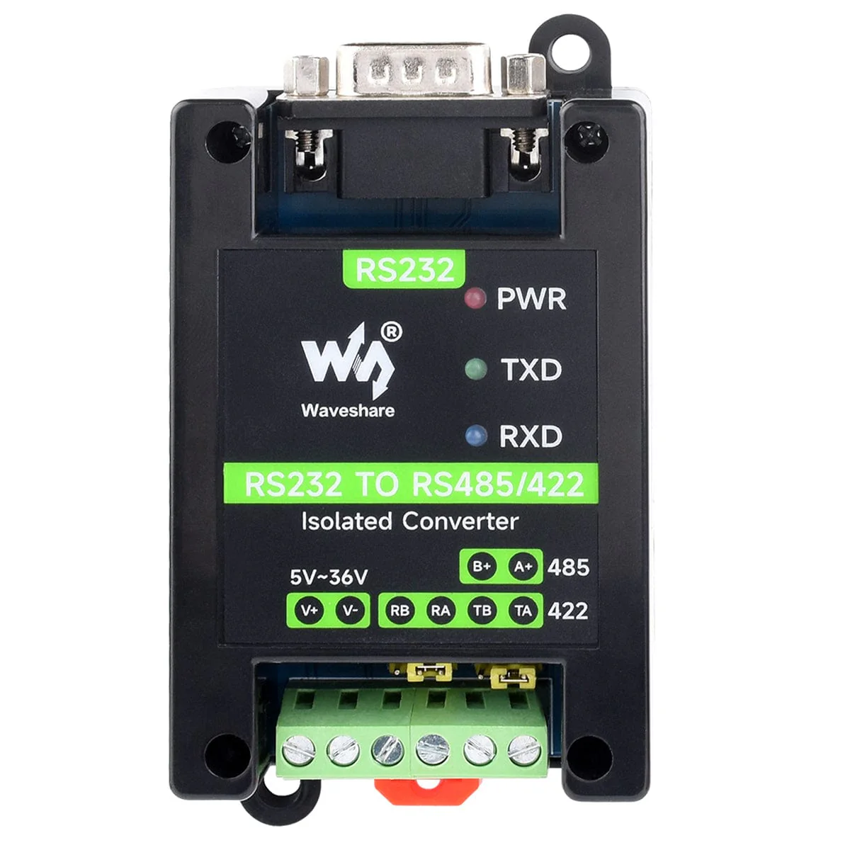 RS232 Male Port to RS485/422 Active Digital Isolated Converter - Image 5