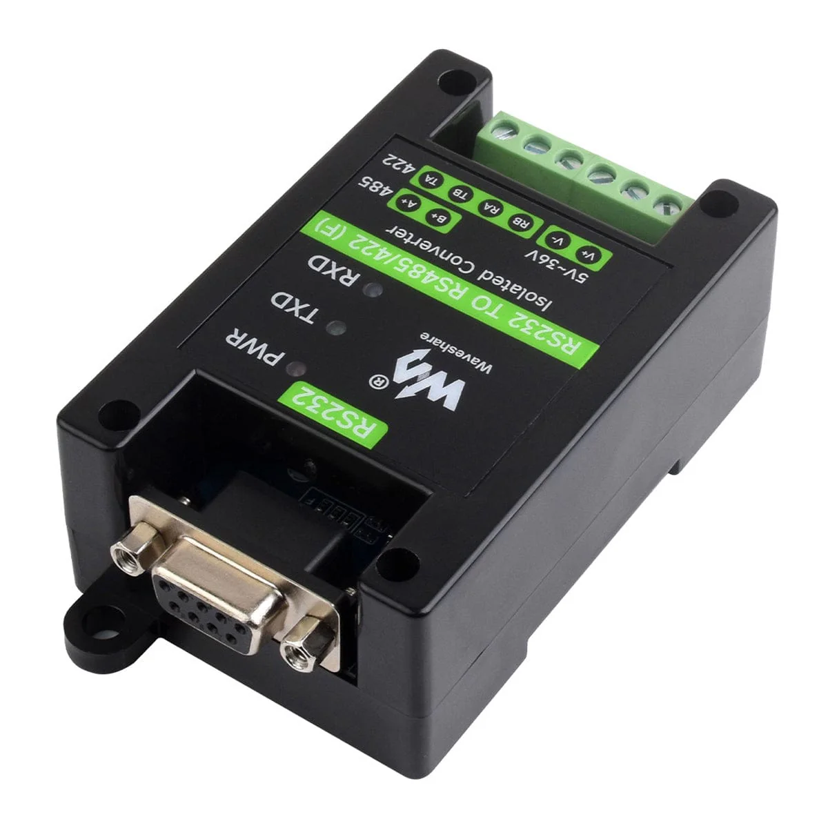 RS232 Female Port to RS485/422 Active Digital Isolated Converter - Image 2
