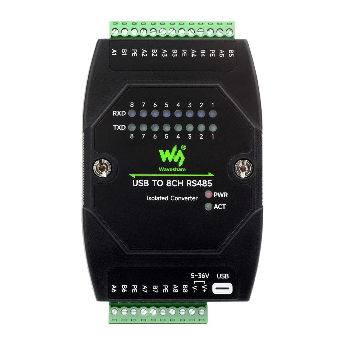 Industrial USB To 8-Channel Converter RS485 Converter - Image 3