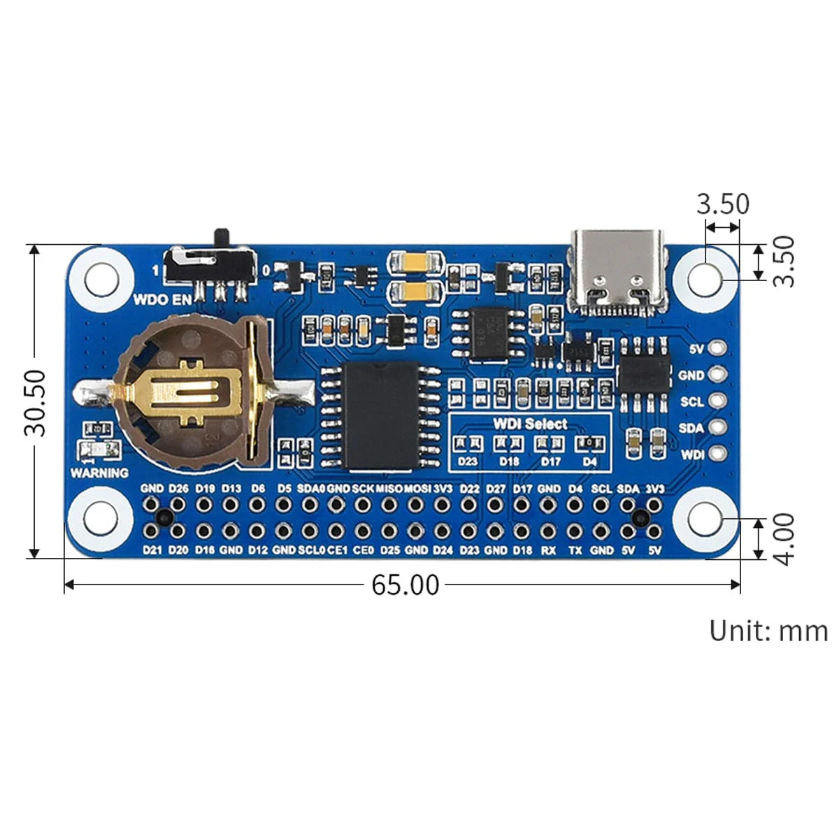 RTC WatchDog HAT for Raspberry Pi [Discontinued] - Image 6