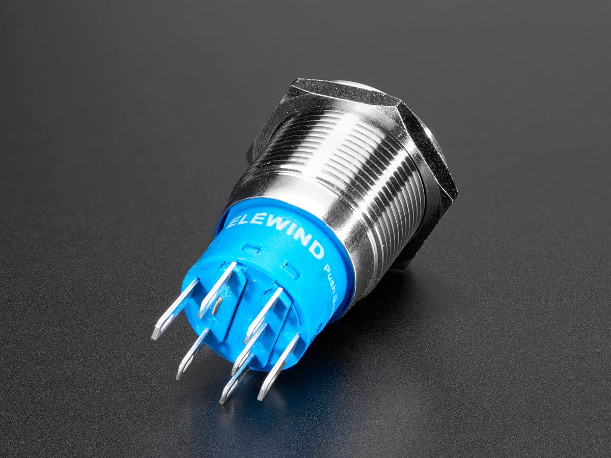 Rugged Metal On/Off Switch - 19mm 6V RGB On/Off - Image 2